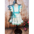 ruffle sleeve pinafore dress boutique clothing set